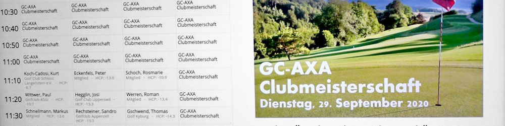 Clubmeisterschaft 2020